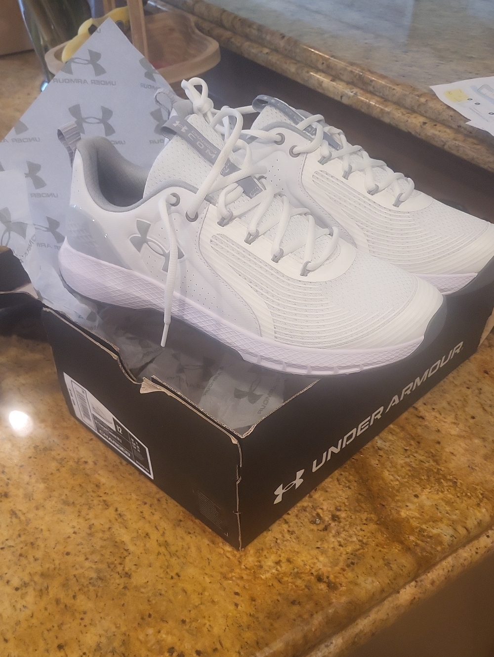 Under Armour Charged Commit Shoes Size 12